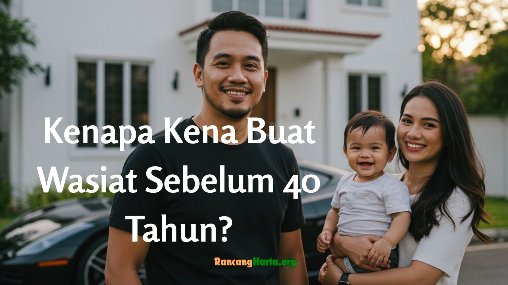 Kenapa Kena Buat Wasiat Sebelum 40 Tahun