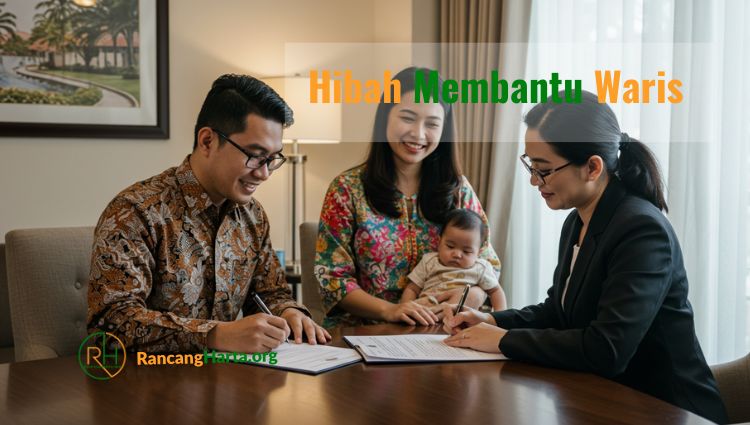 hibah membantu waris